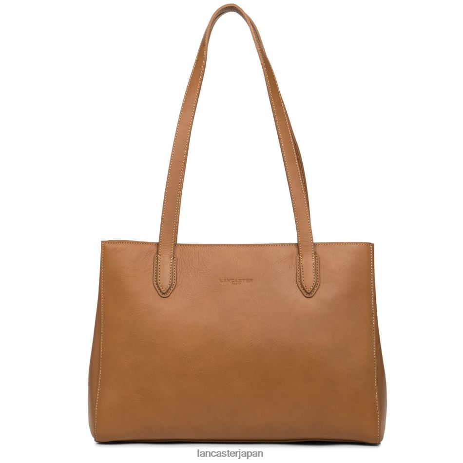 バッグ Lancaster Paris トートバッグ レジェンダ キャメル 女性 VB8ZLR4034