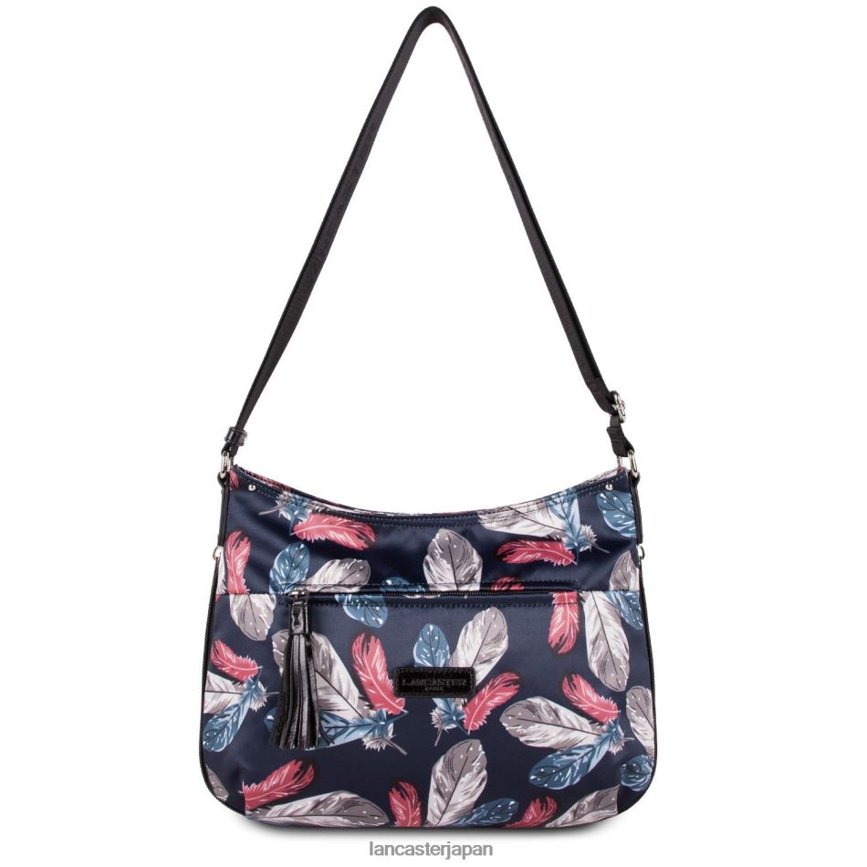 バッグ Lancaster Paris ショルダーバッグ ベーシックポンポン 飾り羽 女性 VB8ZLR4052