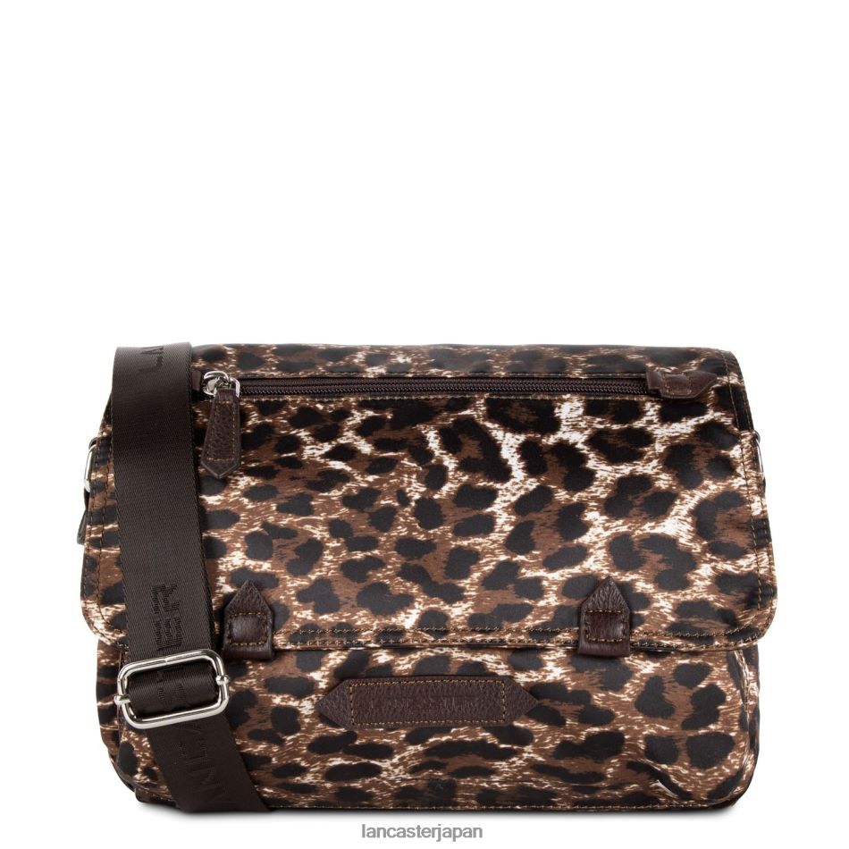 バッグ Lancaster Paris メッセンジャーバッグ ベーシックスポーツ マロンヒョウ 女性 VB8ZLR4105