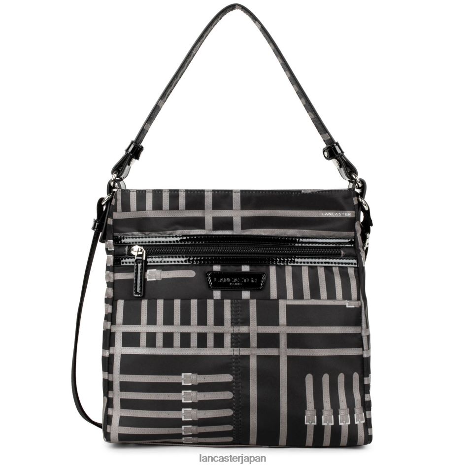 バッグ Lancaster Paris ショルダーバッグ ベーシックヴェルニ ノワールトープ 女性 VB8ZLR4131