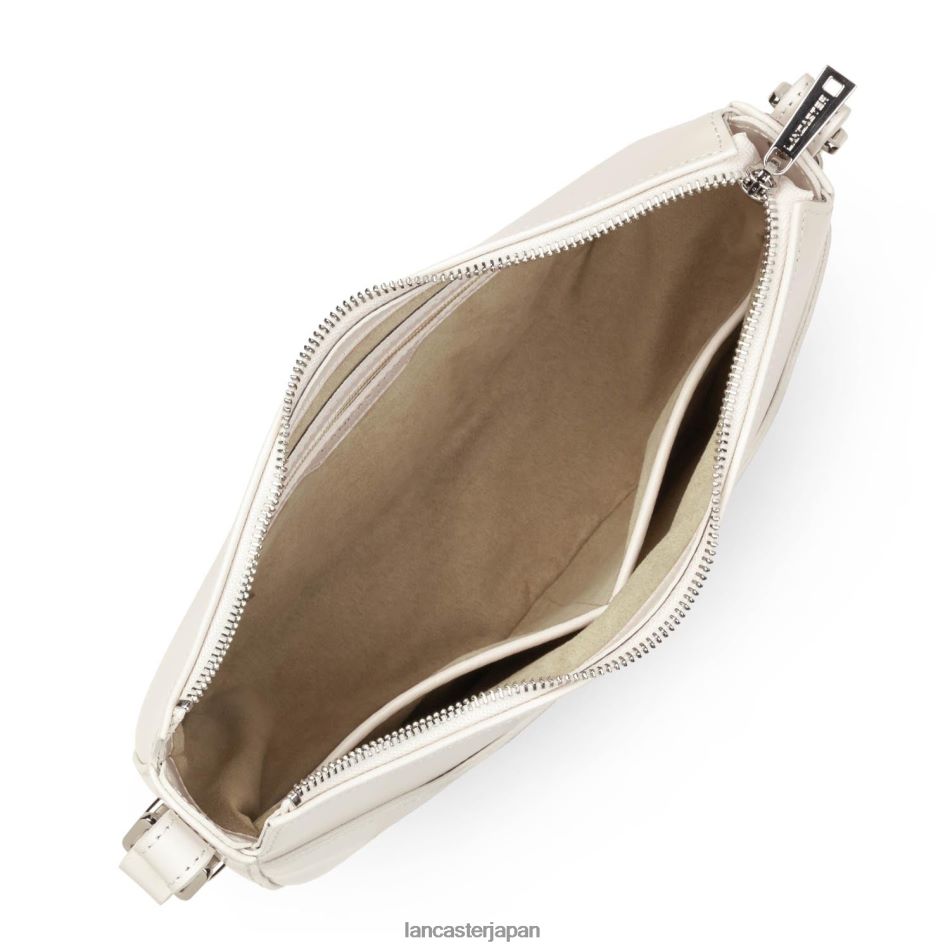 バッグ Lancaster Paris ハーフムーンバッグ スワーブエース 生成り 女性 VB8ZLR414