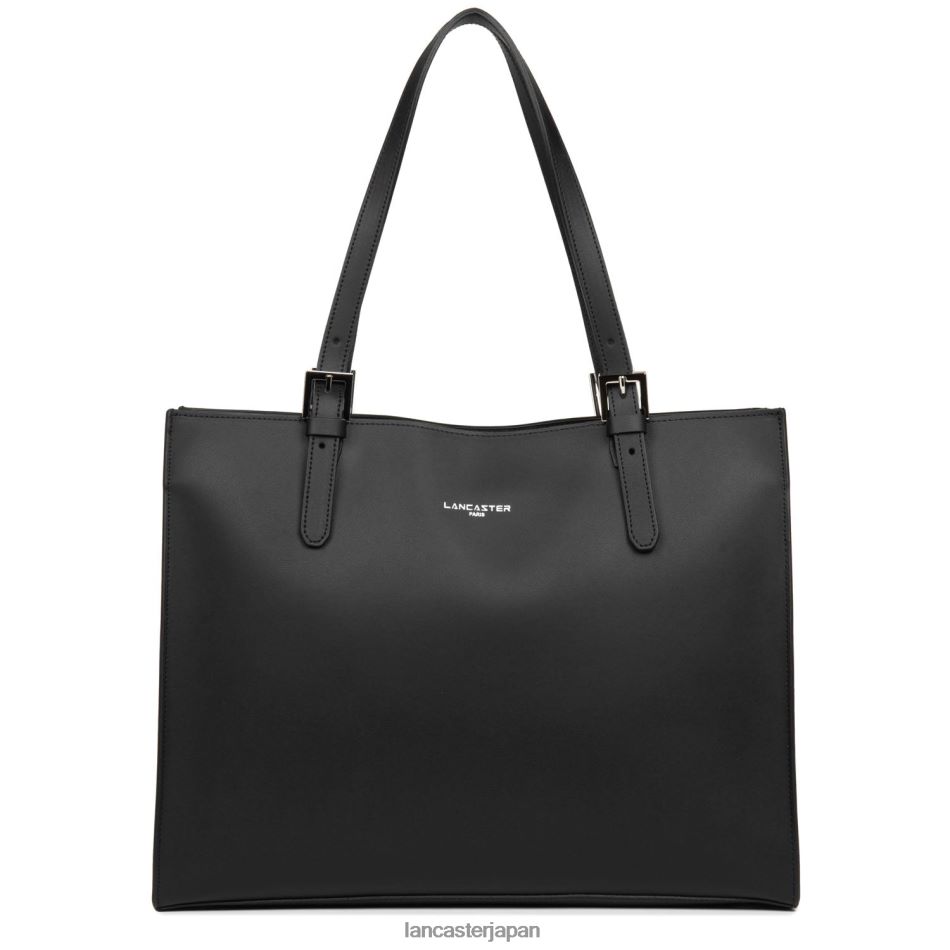 バッグ Lancaster Paris ラージトートバッグ ピュール＆エレメントシティ ノワール・イン・ルージュ 女性 VB8ZLR4177