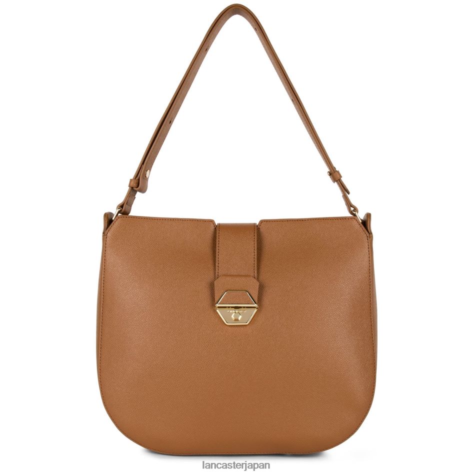 バッグ Lancaster Paris ホーボーバッグ デルフィノ キャメル 女性 VB8ZLR4192