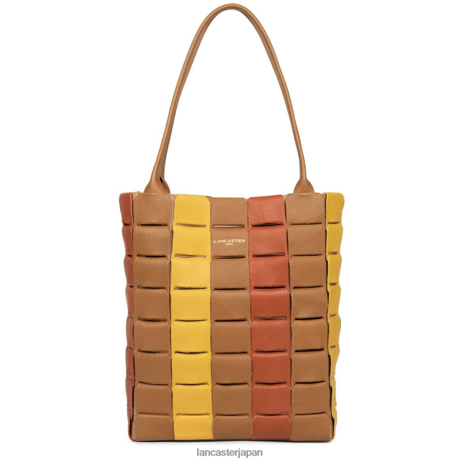 バッグ Lancaster Paris トートバッグ スタジオアンレース テラコッタマルチ 女性 VB8ZLR4202
