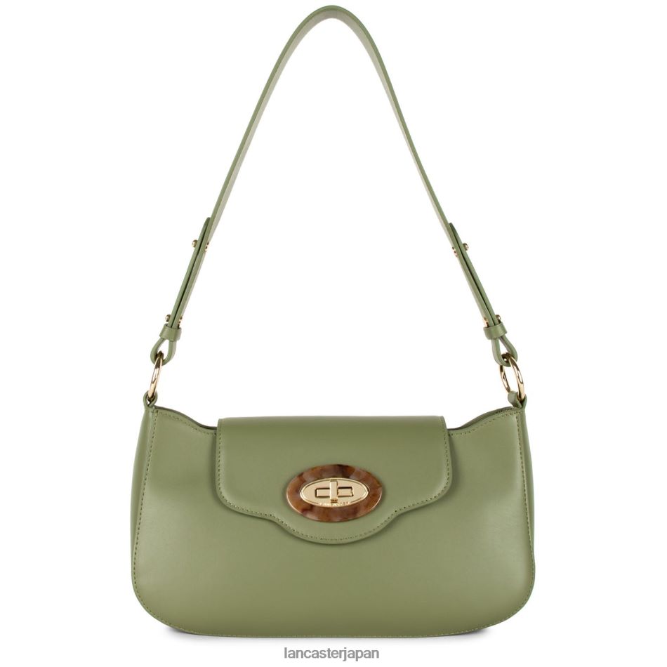 バッグ Lancaster Paris ショルダーバッグ マーブルタッチ オリーブ 女性 VB8ZLR4245