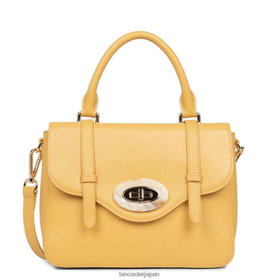 バッグ Lancaster Paris ハンドバッグ 大理石タッチ ジョーヌ 女性 VB8ZLR4250