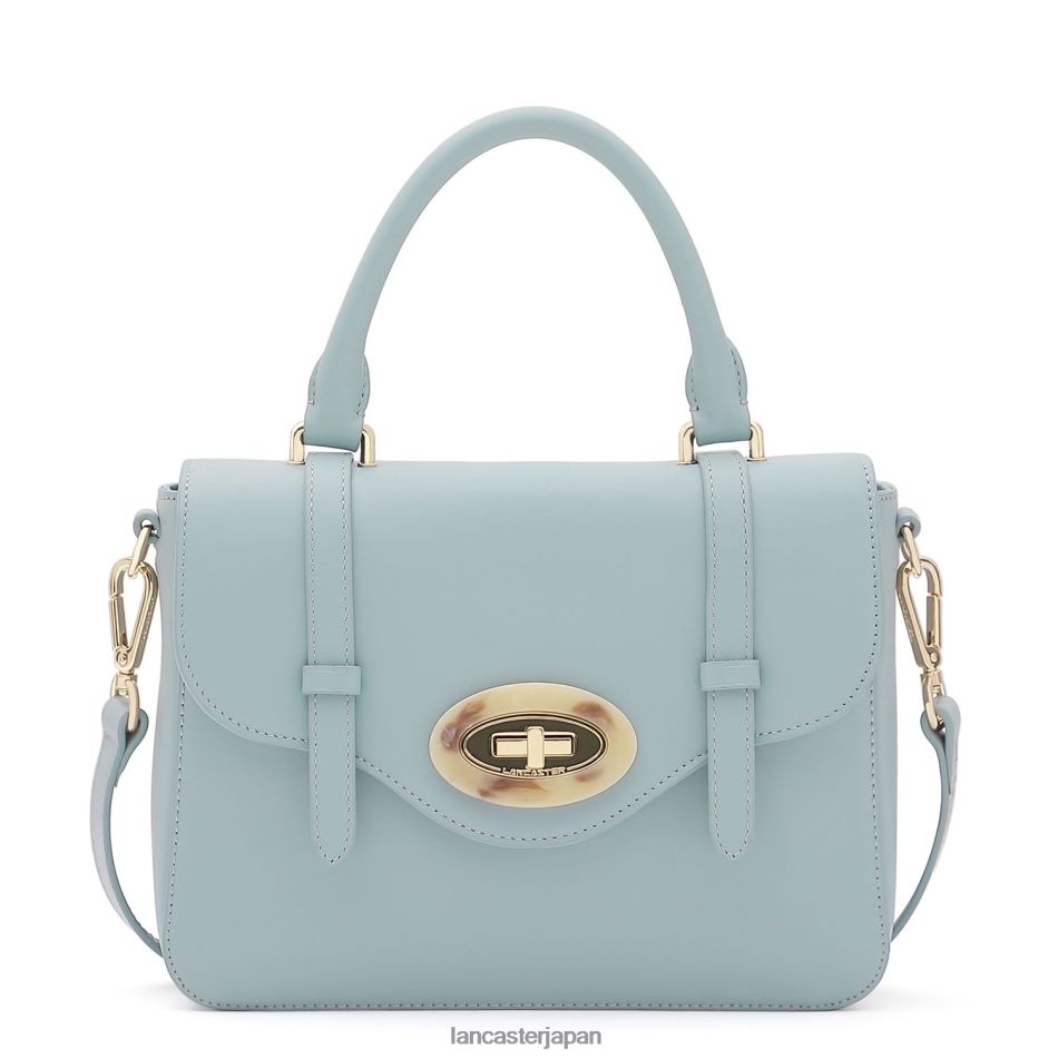 バッグ Lancaster Paris ハンドバッグ 大理石タッチ ブルーサンドル 女性 VB8ZLR4251