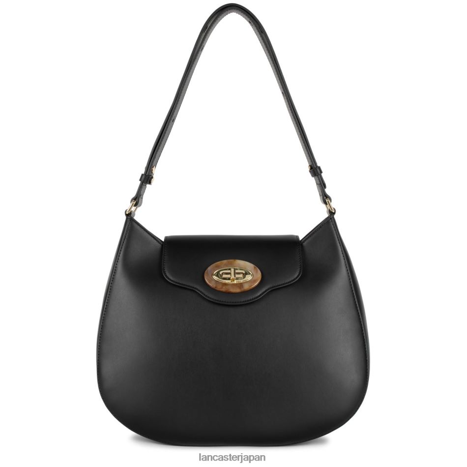 バッグ Lancaster Paris ホーボーバッグ マーブルタッチ ノワール 女性 VB8ZLR4258