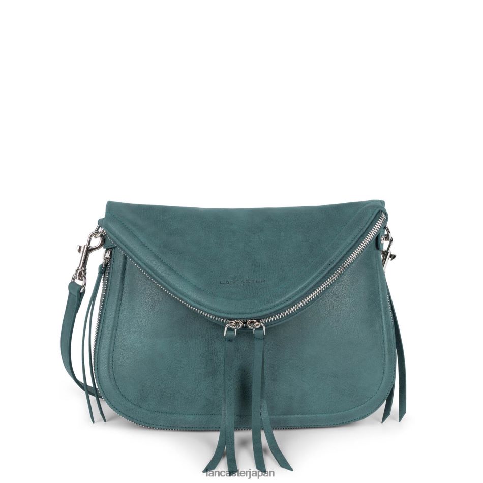バッグ Lancaster Paris ラージショルダーバッグ サンタフェリシ ブルーパオン 女性 VB8ZLR4269