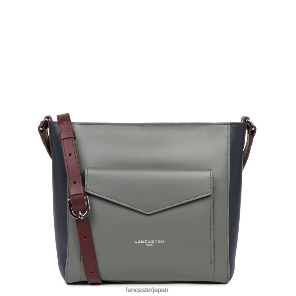 バッグ Lancaster Paris バケツバッグスムース グリ ブルー フォンセ ボルドー 女性 VB8ZLR4286