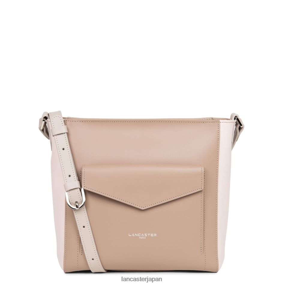 バッグ Lancaster Paris バケツバッグスムース ヌードローズガレローズ 女性 VB8ZLR4289