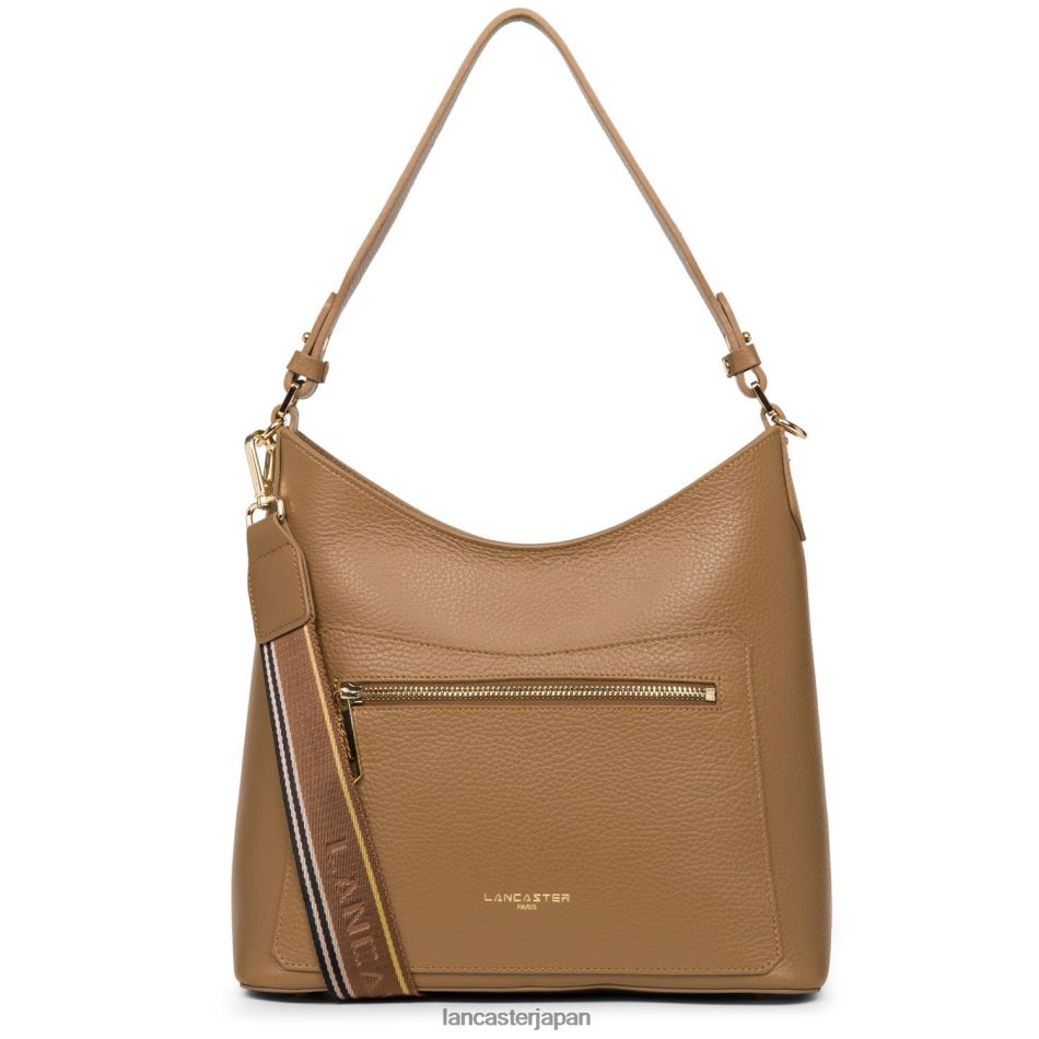 バッグ Lancaster Paris ショルダーバッグ フーロン ダブル ラクダ・イン・ノワール 女性 VB8ZLR4351