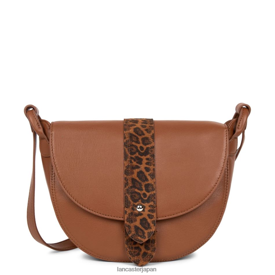バッグ Lancaster Paris ショルダーバッグ ソフトヴィンテージ コニャックレオパード 女性 VB8ZLR4378