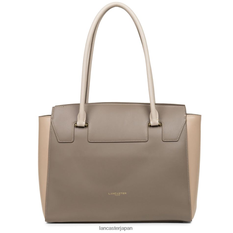 バッグ Lancaster Paris トートバッグスムースまたは トープ ヌード フォンセ ガレ ローズ 女性 VB8ZLR4389