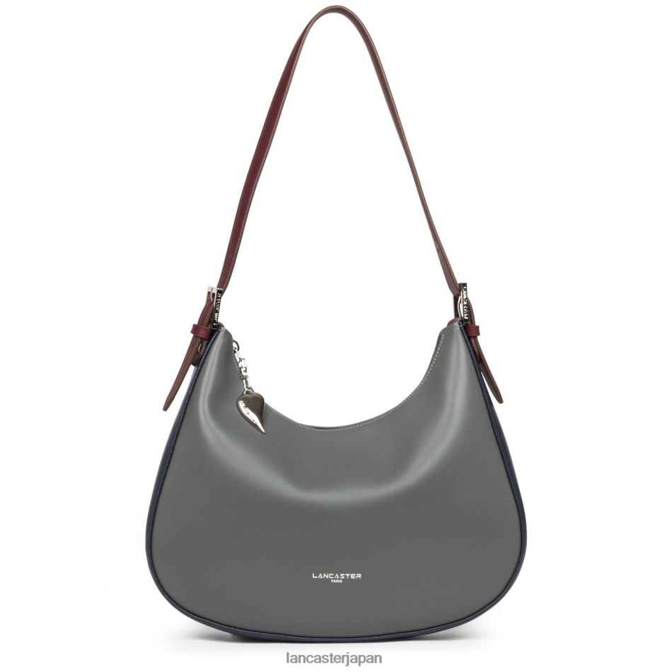 バッグ Lancaster Paris ショルダーバッグスムース グリ ブルー フォンセ ボルドー 女性 VB8ZLR4396