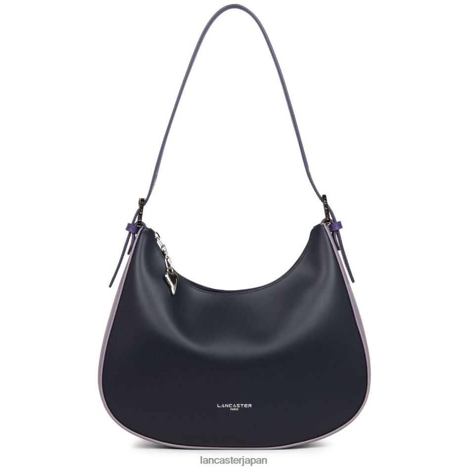 バッグ Lancaster Paris ショルダーバッグスムース ブルーフォンセモーヴバイオレット 女性 VB8ZLR4400