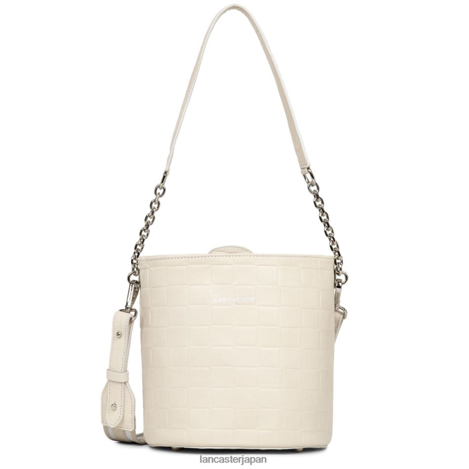 バッグ Lancaster Paris バケットバッグ ゴーフル 生成り 女性 VB8ZLR4402