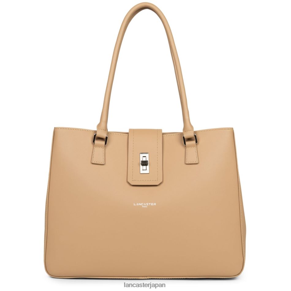 バッグ Lancaster Paris ラージトートバッグ シティ前店 自然 女性 VB8ZLR4433