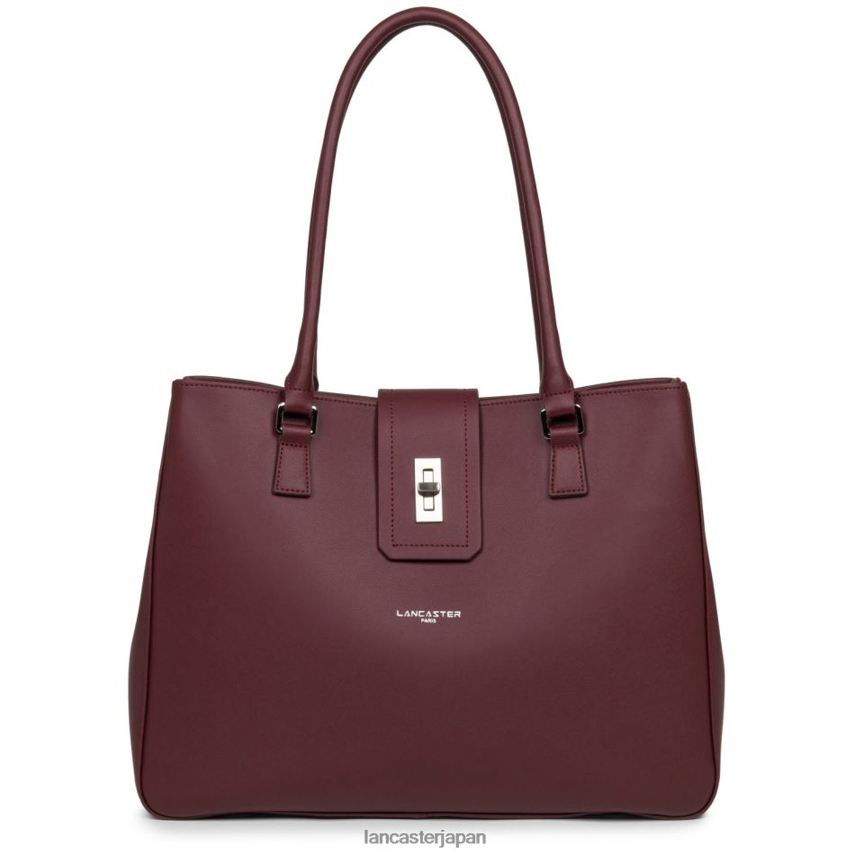 バッグ Lancaster Paris ラージトートバッグ シティ前店 注ぎます 女性 VB8ZLR4434