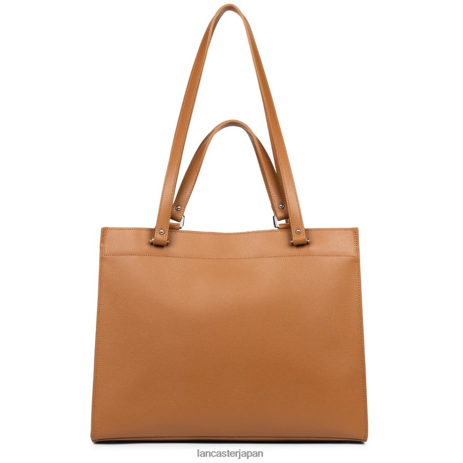 バッグ Lancaster Paris ラージトートバッグ シエラ キャメル 女性 VB8ZLR4465