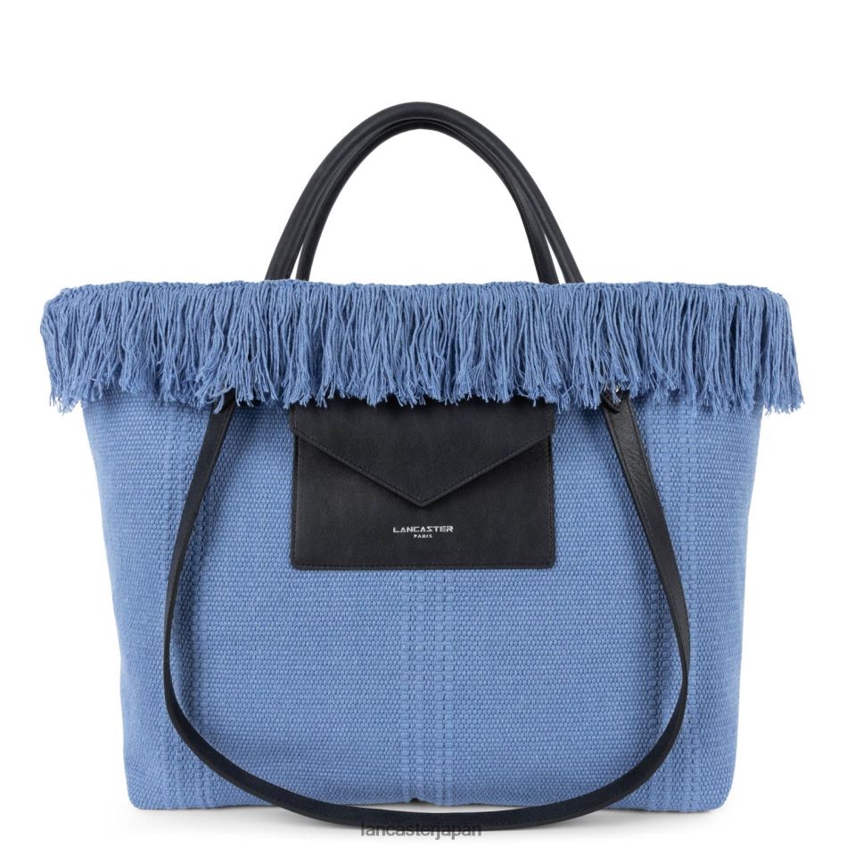 バッグ Lancaster Paris リアルコンシャスなトートバッグ ブルー 女性 VB8ZLR4482