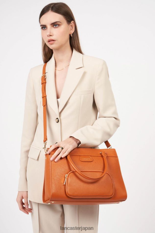 バッグ Lancaster Paris ラージトートバッグデューン 金 女性 VB8ZLR4497