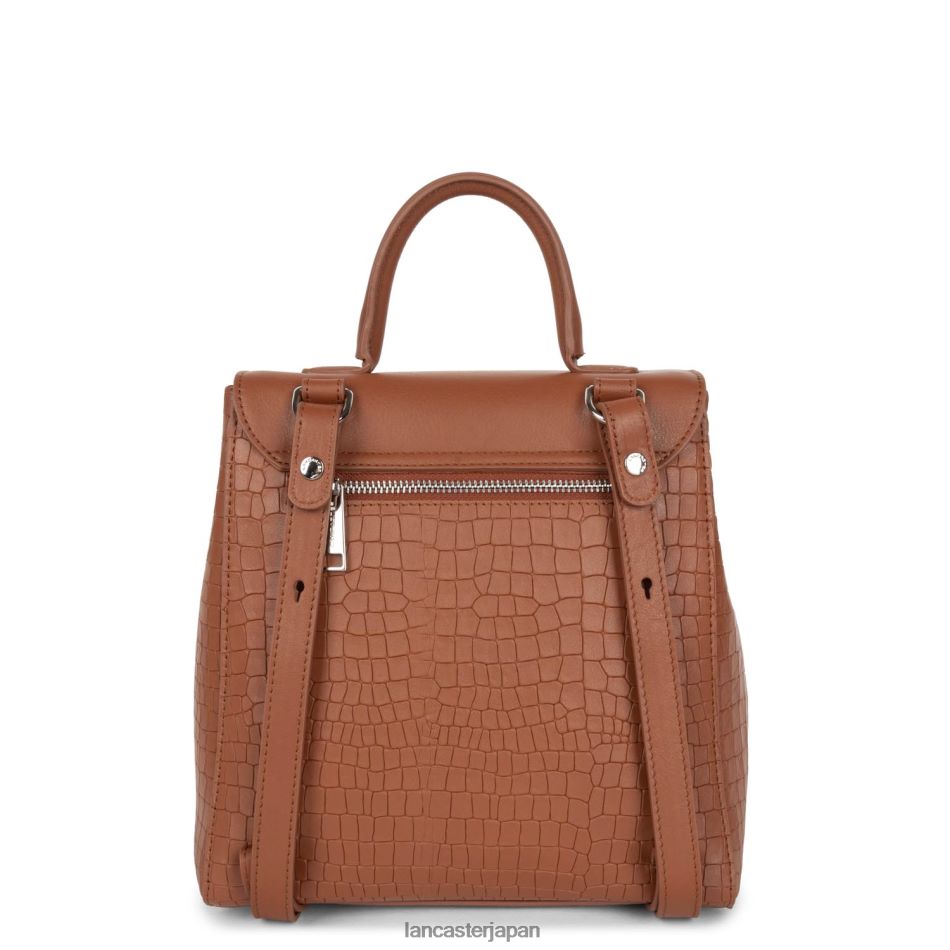 バッグ Lancaster Paris バックパックピア コニャッククロコ 女性 VB8ZLR4567