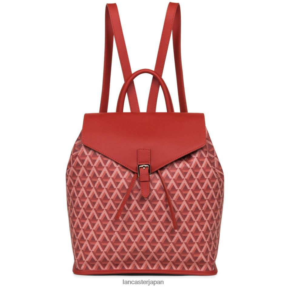 バッグ Lancaster Paris バックパックのアイコン カーミン 女性 VB8ZLR4573