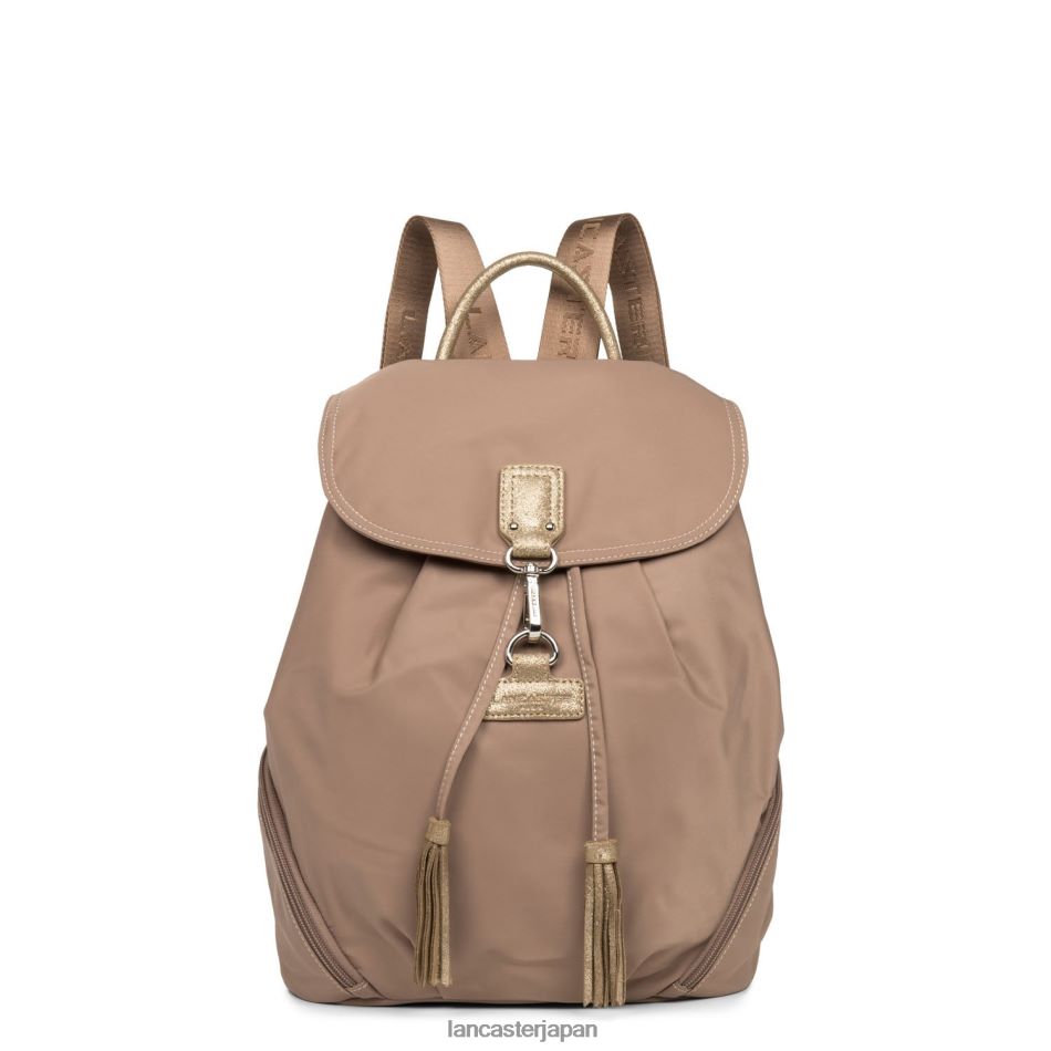 バッグ Lancaster Paris バックパックベーシックポンポン ヌードシャンパン 女性 VB8ZLR4585