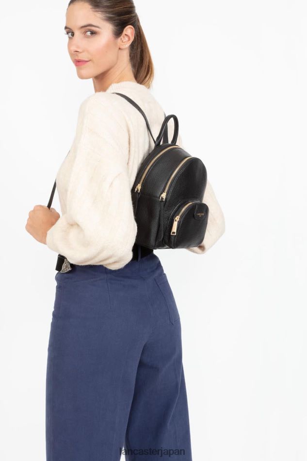 バッグ Lancaster Paris 小さなバックパック砂丘 ノワール 女性 VB8ZLR4607