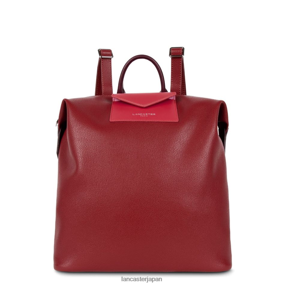 バッグ Lancaster Paris バックパックマヤ カルミン・フランボワーズ・プールプレ 女性 VB8ZLR4635