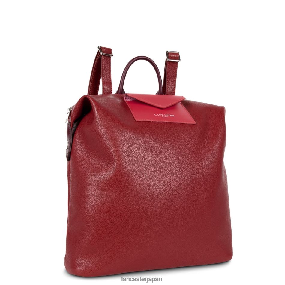 バッグ Lancaster Paris バックパックマヤ カルミン・フランボワーズ・プールプレ 女性 VB8ZLR4635