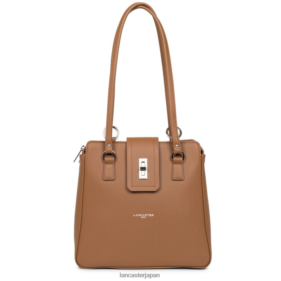バッグ Lancaster Paris バックパックシティ前 キャメル 女性 VB8ZLR4644