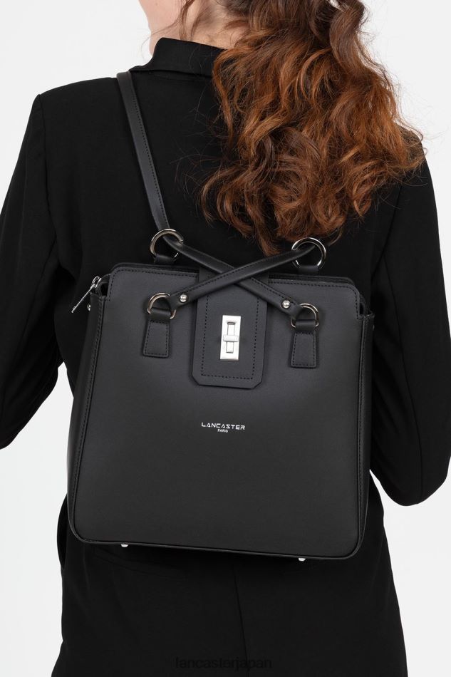 バッグ Lancaster Paris バックパックシティ前 ノワール 女性 VB8ZLR4646