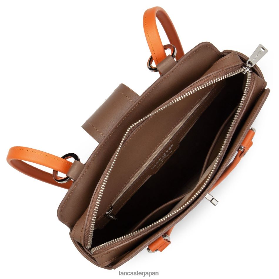 バッグ Lancaster Paris バックパックシティ前 ビジョンオレンジ 女性 VB8ZLR4654