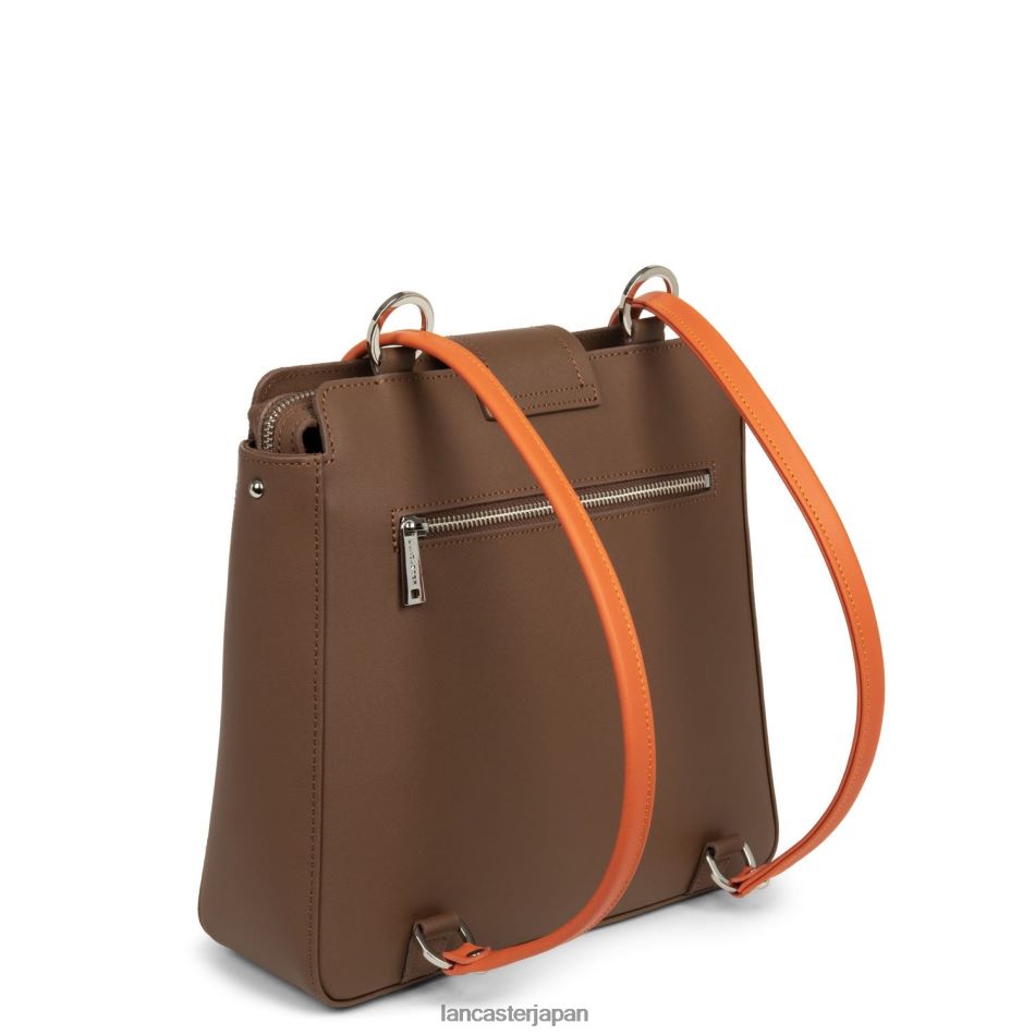 バッグ Lancaster Paris バックパックシティ前 ビジョンオレンジ 女性 VB8ZLR4654