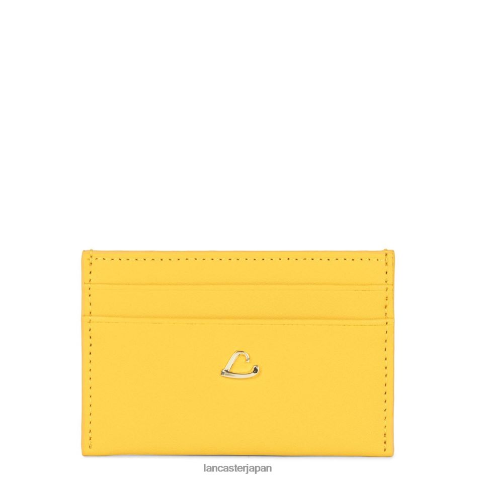 アクセサリー Lancaster Paris カードホルダー シティフィロス ジョーヌ 女性 VB8ZLR4704