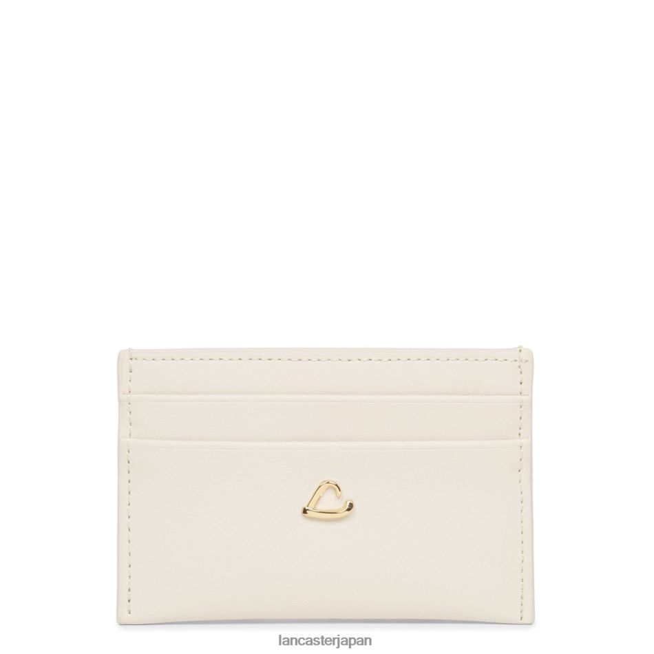 アクセサリー Lancaster Paris カードホルダー シティフィロス 生成り 女性 VB8ZLR4710