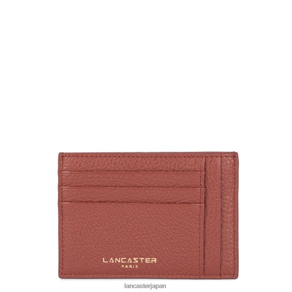 アクセサリー Lancaster Paris カードホルダー砂丘新品 ボワ・ルージュ 女性 VB8ZLR4730