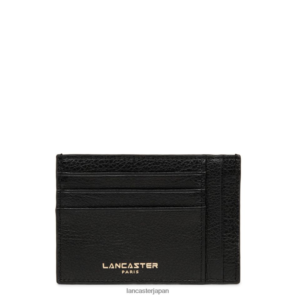 アクセサリー Lancaster Paris カードホルダー砂丘新品 ノワール 女性 VB8ZLR4732