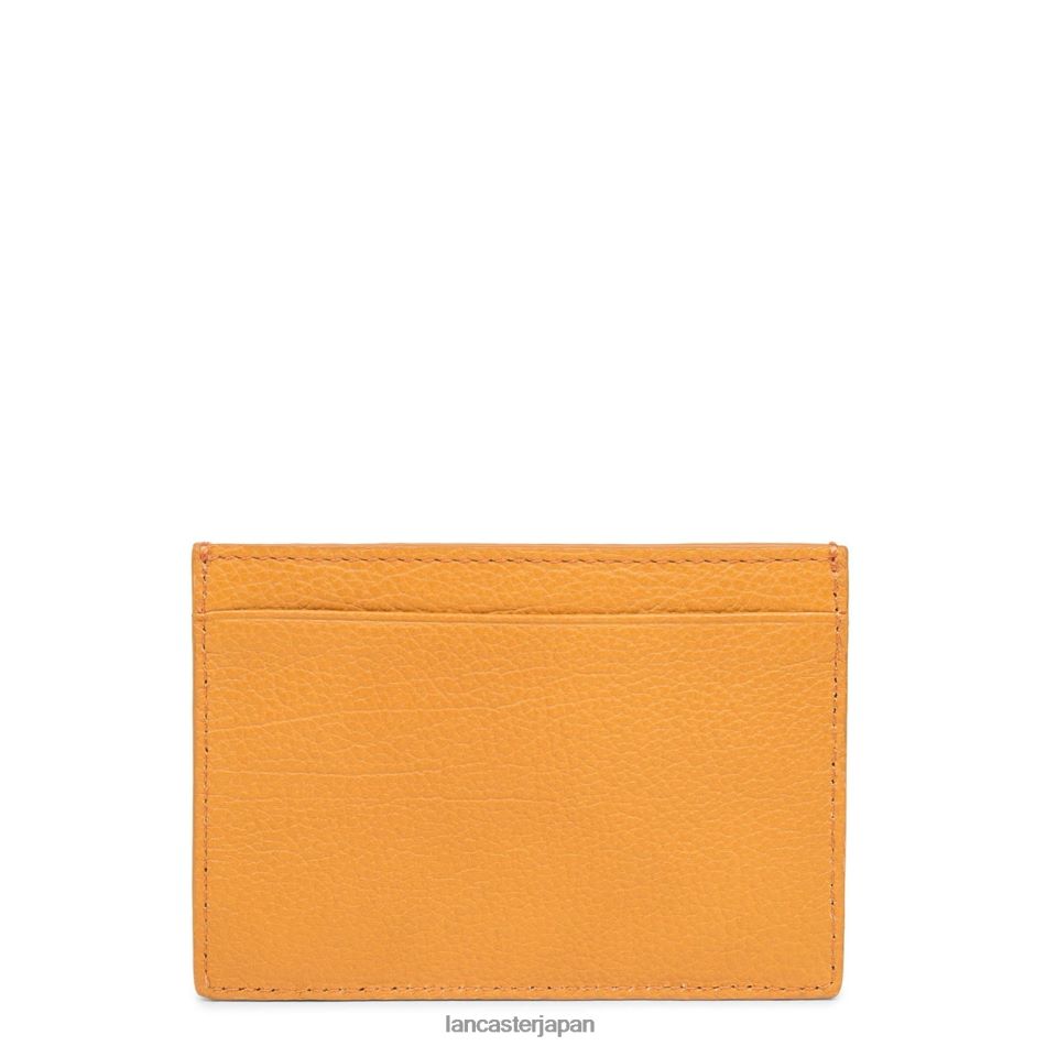 アクセサリー Lancaster Paris カードホルダー砂丘新品 サフラン 女性 VB8ZLR4734