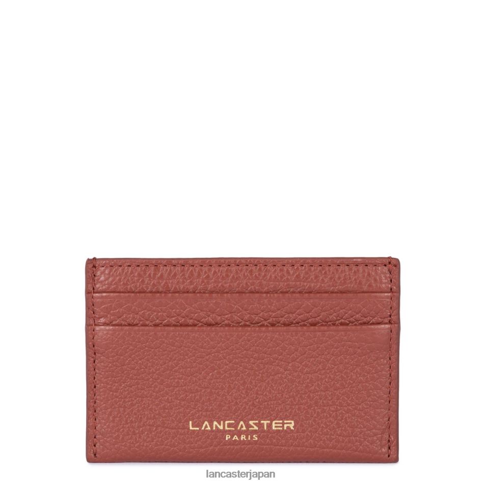 アクセサリー Lancaster Paris カードホルダー砂丘軽量 ボワ・ルージュ 女性 VB8ZLR4742