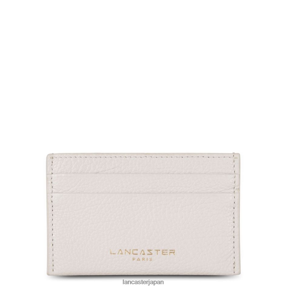 アクセサリー Lancaster Paris カードホルダー砂丘軽量 生成り 女性 VB8ZLR4749