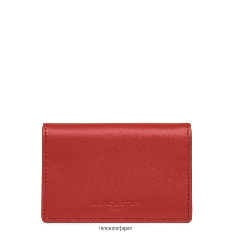 アクセサリー Lancaster Paris カードホルダー パリジェンヌ午後 ルージュ 女性 VB8ZLR4756