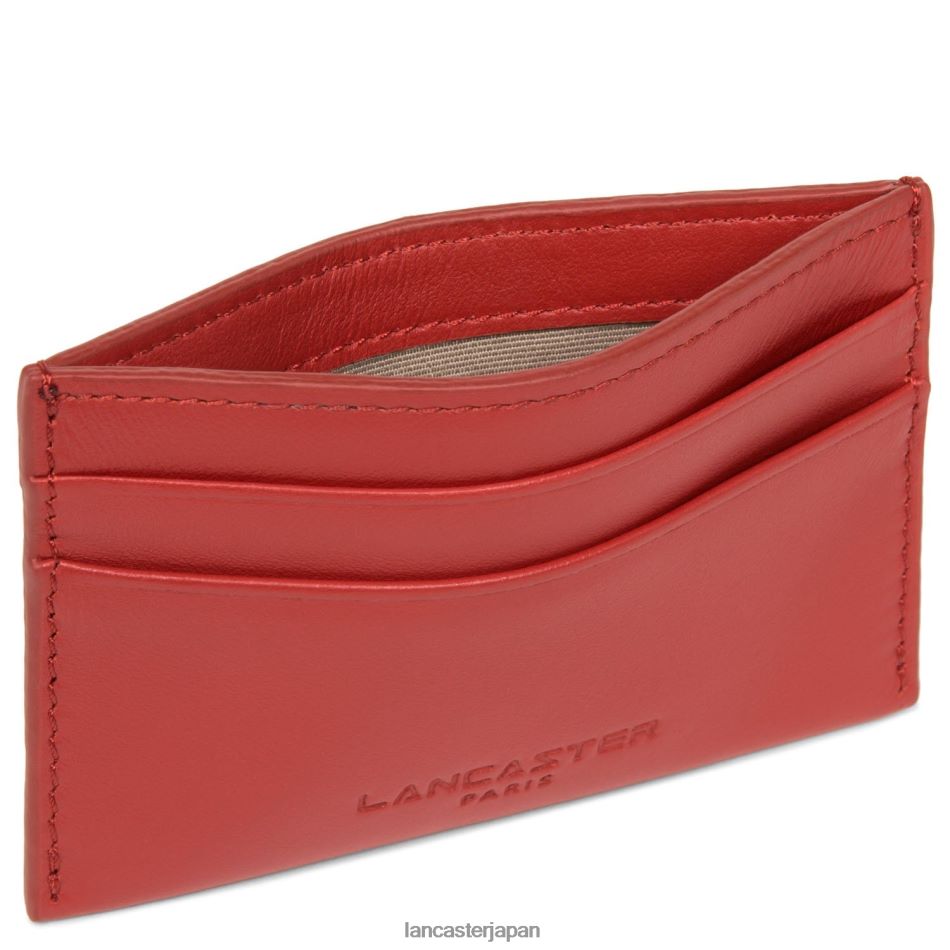 アクセサリー Lancaster Paris カードホルダー パリジェンヌ午後 ルージュ 女性 VB8ZLR4761