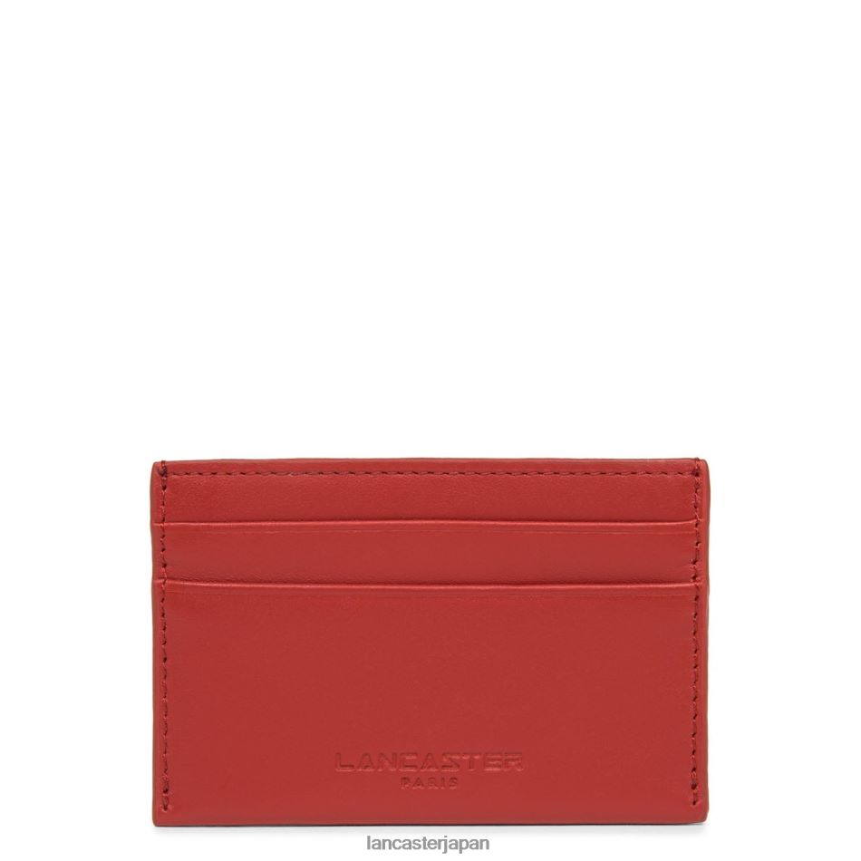 アクセサリー Lancaster Paris カードホルダー パリジェンヌ午後 ルージュ 女性 VB8ZLR4768