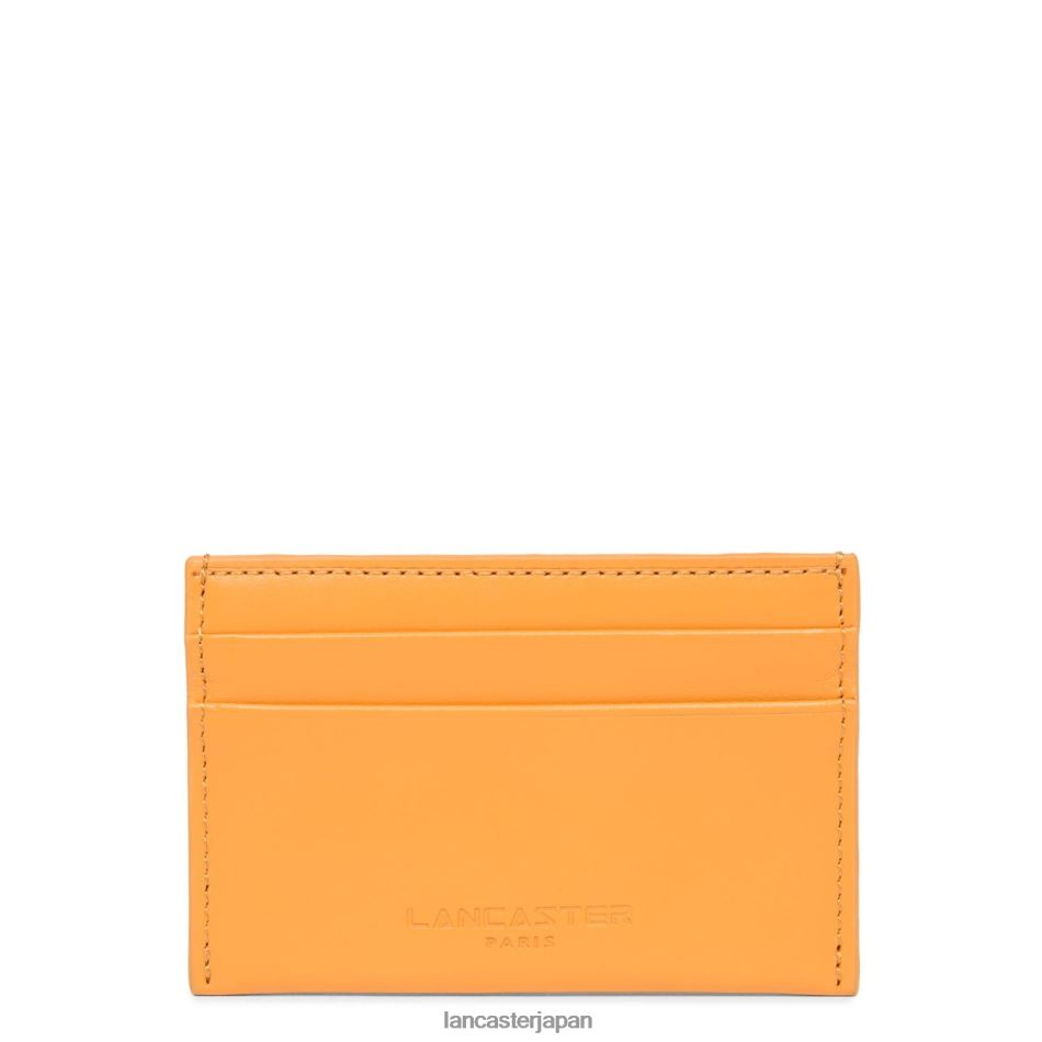 アクセサリー Lancaster Paris カードホルダー パリジェンヌ午後 サフラン 女性 VB8ZLR4773
