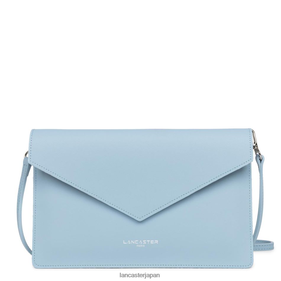 バッグ Lancaster Paris クラッチピュア＆エレメントシティ ブルー・シエル・イン・アルジャン 女性 VB8ZLR493