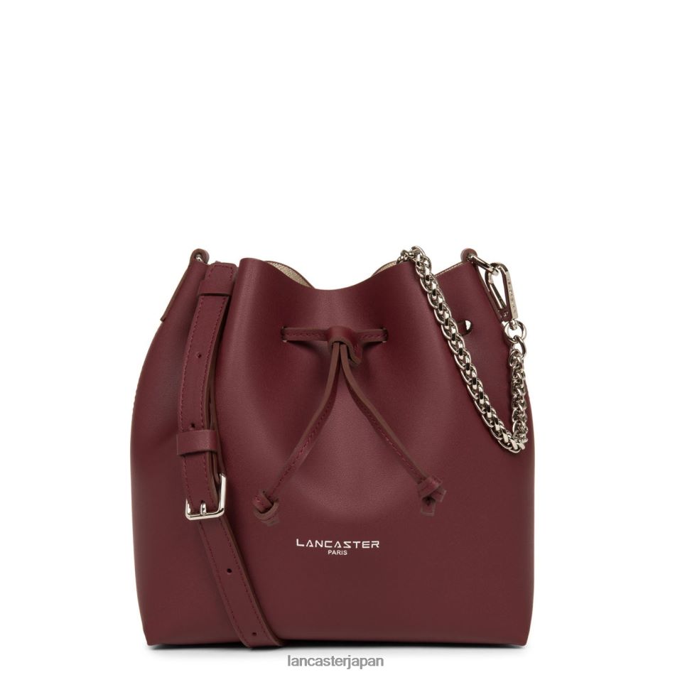 バッグ Lancaster Paris スモール バケット バッグ ピュール & エレメント シティ シャンパーニュのボルドー 女性 VB8ZLR519
