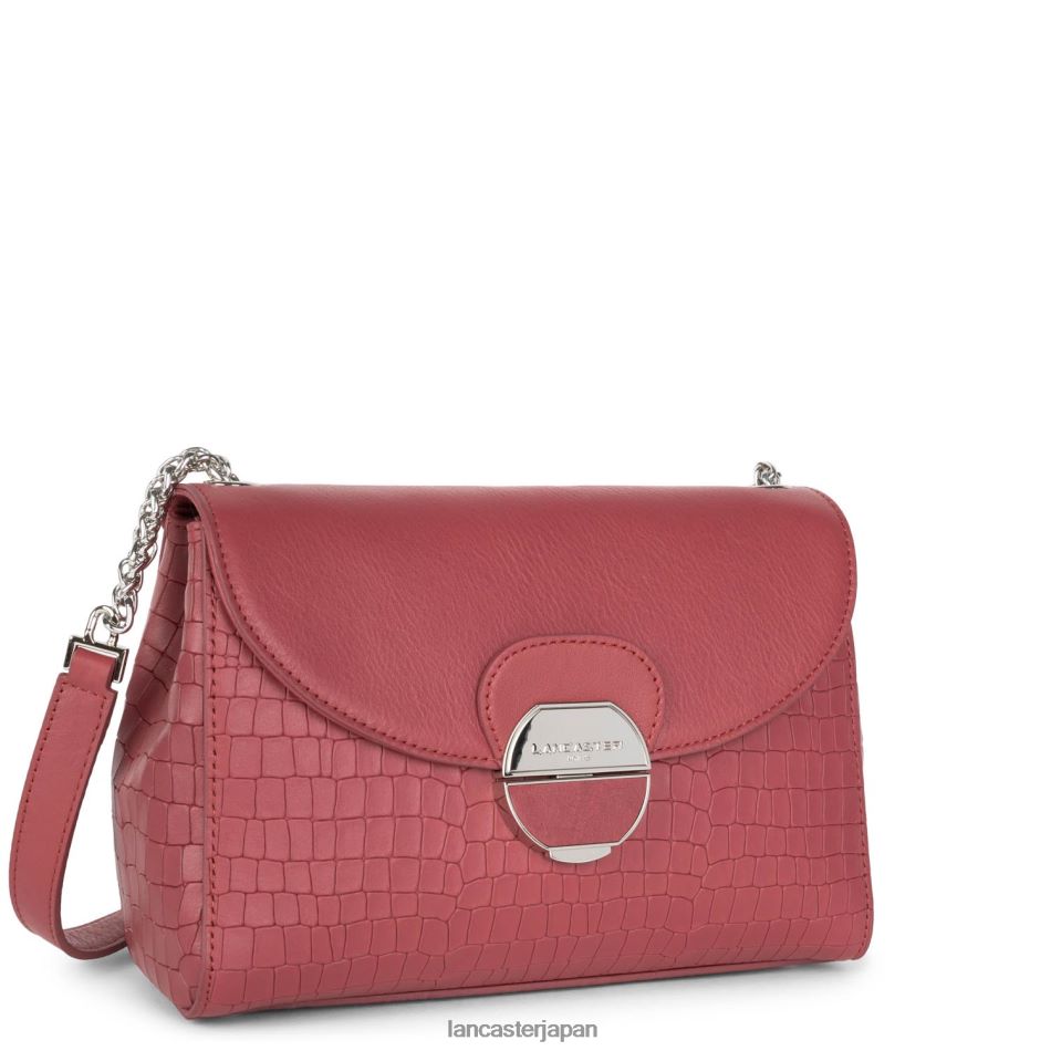 バッグ Lancaster Paris クロスボディバッグ ピア ライトウェイト フランボワーズクロコ 女性 VB8ZLR564